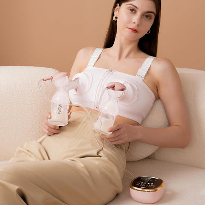 NCVI Double Electric Breast Pumps,Breast Pump Electric with 4