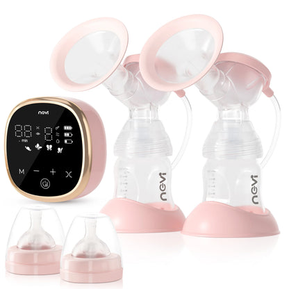 NCVI Double Electric Breast Pumps,Breast Pump Electric with 4