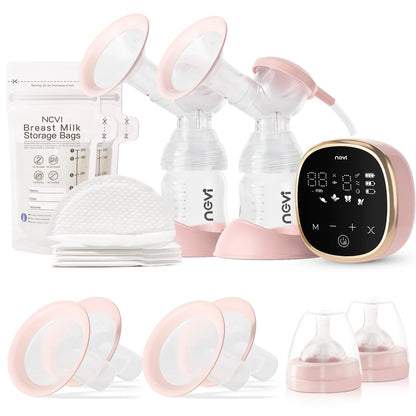 NCVI Double Electric Breast Pumps,Breast Pump Electric with 4